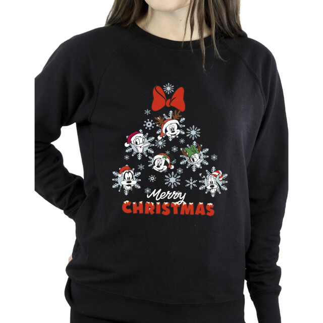 Li-cense Disney dames mickey mouse and friends kerstboom sweatshirt UTBI29363_black large