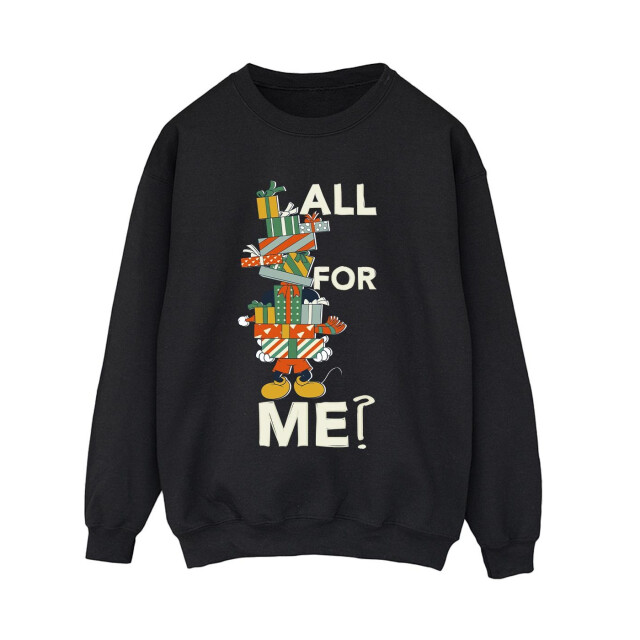 Li-cense Disney dames mickey mouse presents all for me sweatshirt UTBI29340_black large