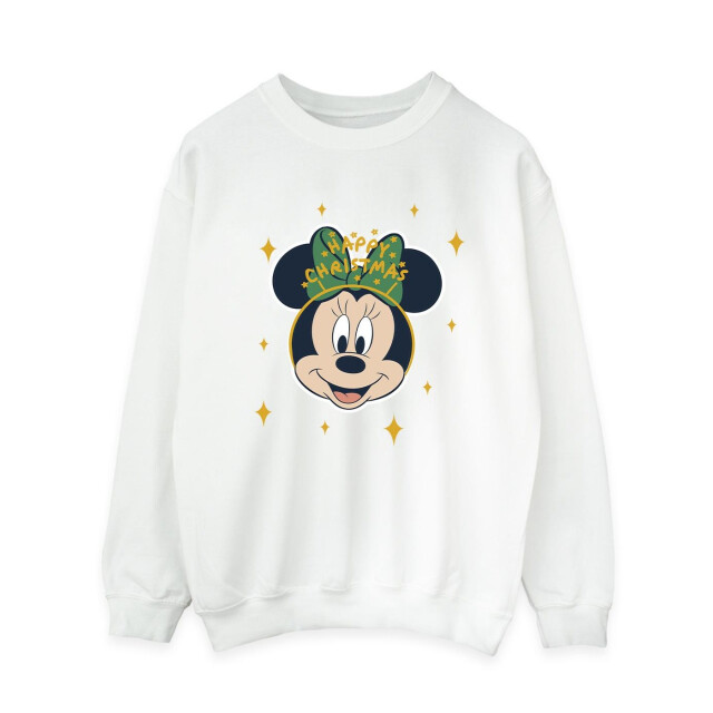 Li-cense Disney dames minnie mouse vrolijk kerstmis sweatshirt UTBI29294_white large