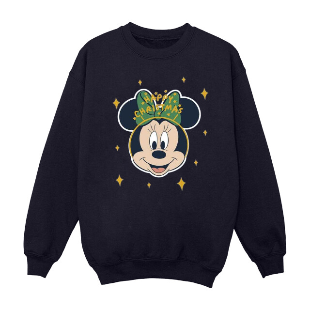 Li-cense Disney dames minnie mouse vrolijk kerstmis sweatshirt UTBI29294_navyblue large