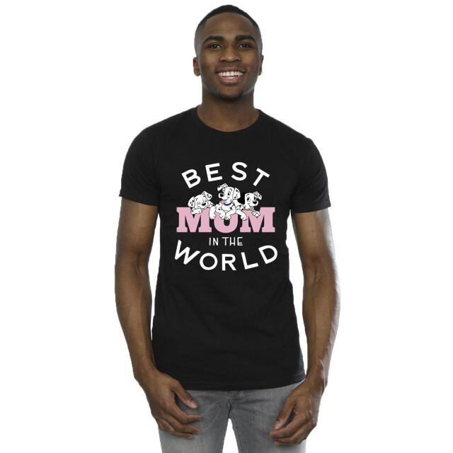 Li-cense Disney heren 101 dalmatiërs beste moeder ter wereld t-shirt UTBI28893_black large