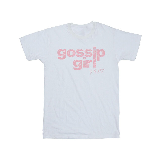 Li-cense Gossip girl heren swirl logo t-shirt UTBI28806_white large