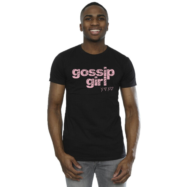 Li-cense Gossip girl heren swirl logo t-shirt UTBI28806_black large