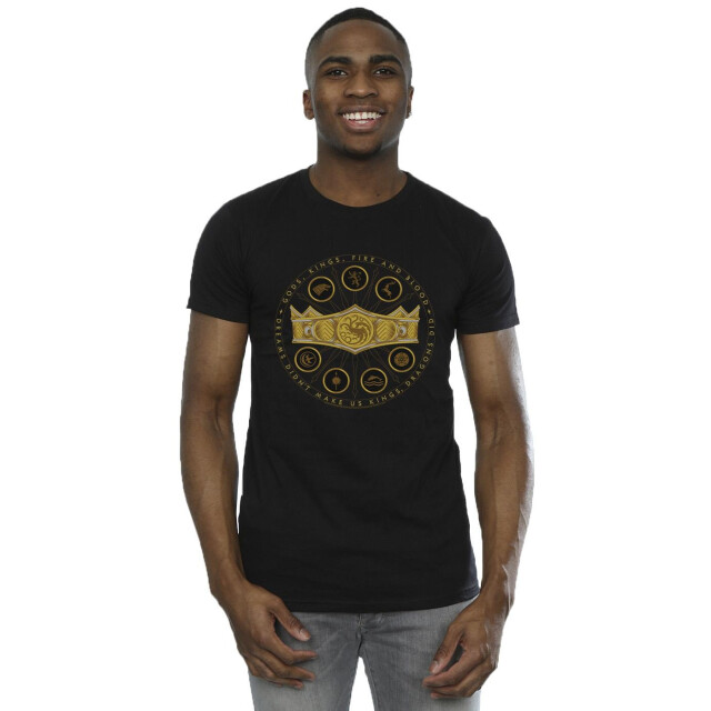 Li-cense Game of thrones: house of the dragon heren goden koningen vuur en bloed t-shirt UTBI28839_black large