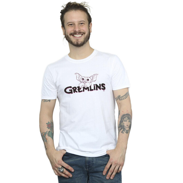 Li-cense The gremlins heren logo line t-shirt UTBI28753_white large