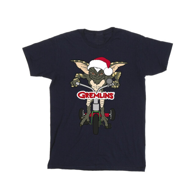 Li-cense Gremlins heren fiets logo t-shirt UTBI28771_navyblue large