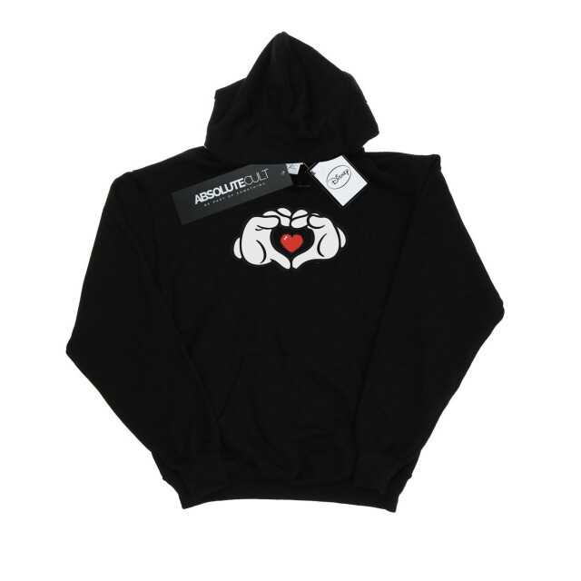 Li-cense Disney dames mickey mouse hart handen hoodie UTBI10891_black large