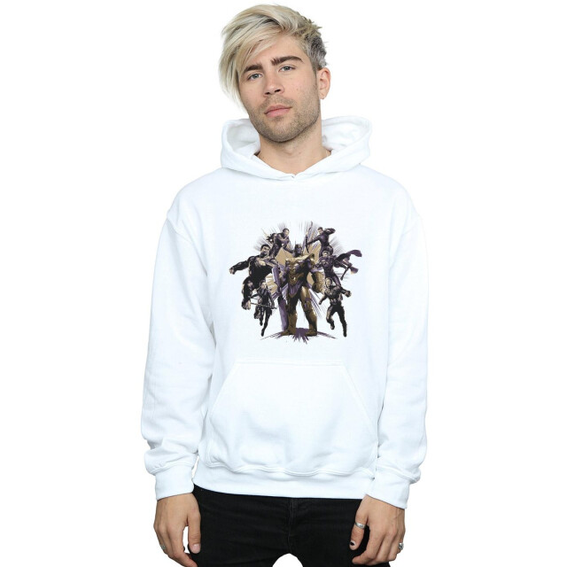 Li-cense Marvel heren avengers endgame vs thanos hoodie UTBI2840_white large
