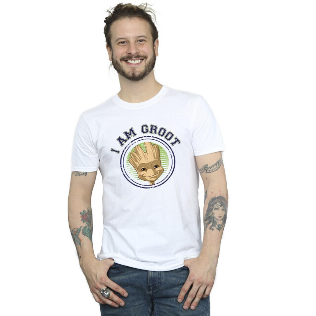 Li-cense Guardians of the galaxy heren groot varsity t-shirt UTBI28302_white large