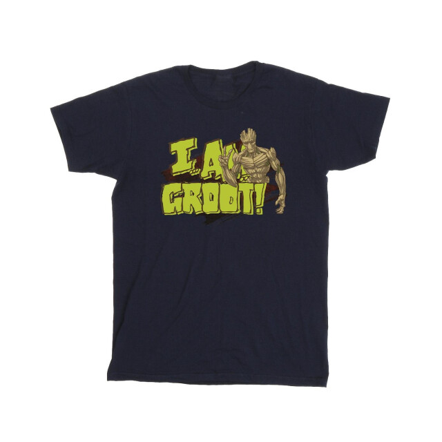 Li-cense Guardians of the galaxy heren ik ben groot t-shirt UTBI28281_navyblue large