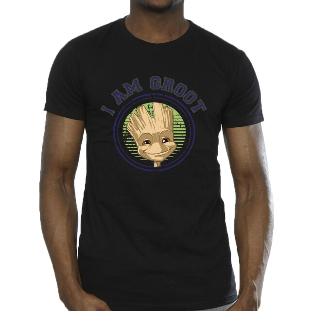 Li-cense Guardians of the galaxy heren groot varsity t-shirt UTBI28302_black large
