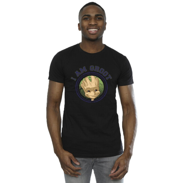 Li-cense Guardians of the galaxy heren groot varsity t-shirt UTBI28302_black large