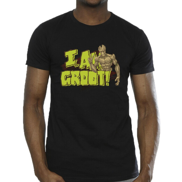 Li-cense Guardians of the galaxy heren ik ben groot t-shirt UTBI28281_black large