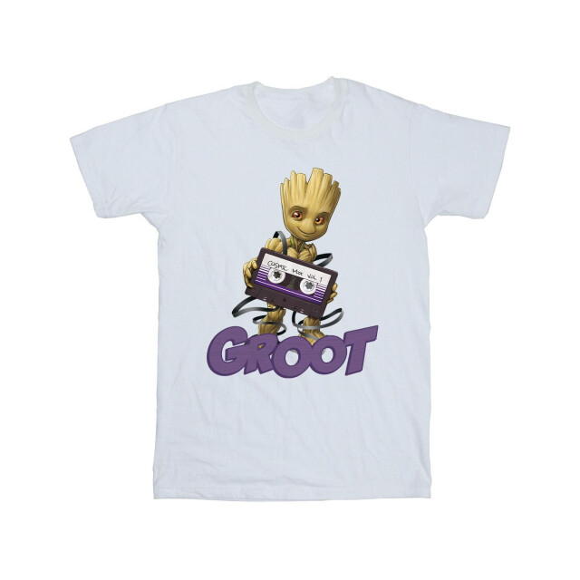 Li-cense Guardians of the galaxy heren groot casette t-shirt UTBI28213_white large