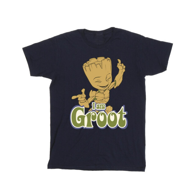 Li-cense Guardians of the galaxy heren groot dansend t-shirt UTBI28193_navyblue large