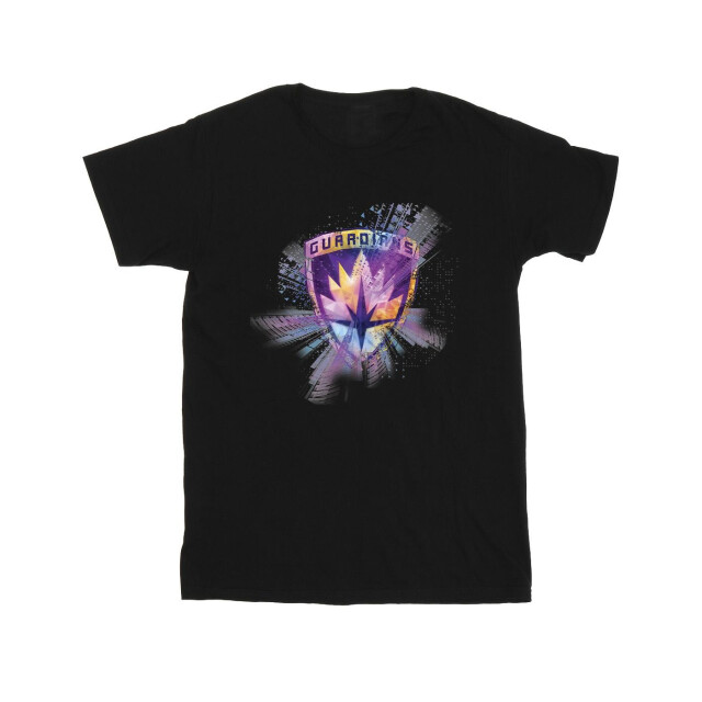 Li-cense Marvel heren guardians of the galaxy abstract star lord t-shirt UTBI28134_black large