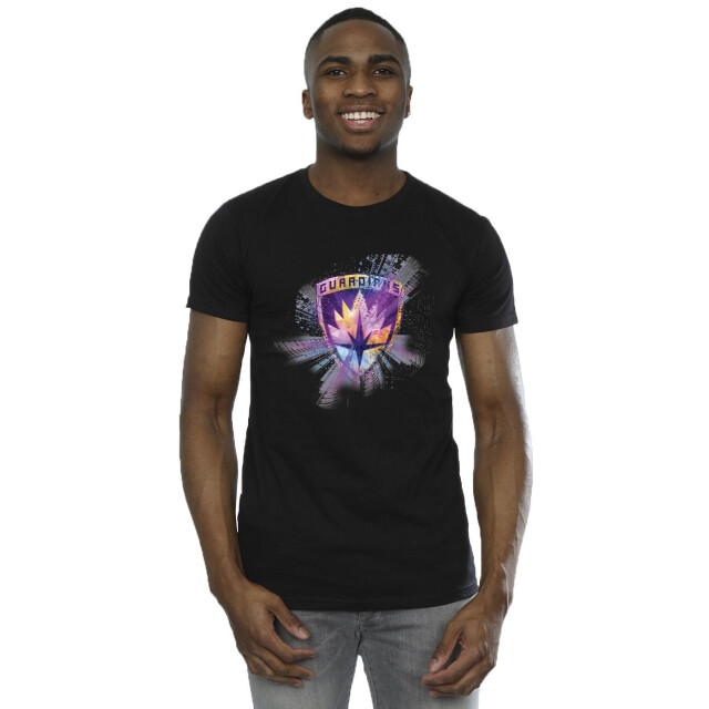 Li-cense Marvel heren guardians of the galaxy abstract star lord t-shirt UTBI28134_black large