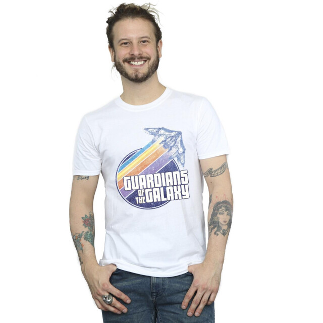 Li-cense Guardians of the galaxy heren badge raket t-shirt UTBI28153_white large