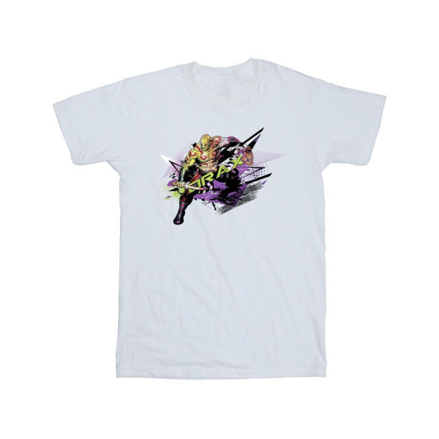 Li-cense Marvel heren guardians of the galaxy abstract drax t-shirt UTBI28100_white large