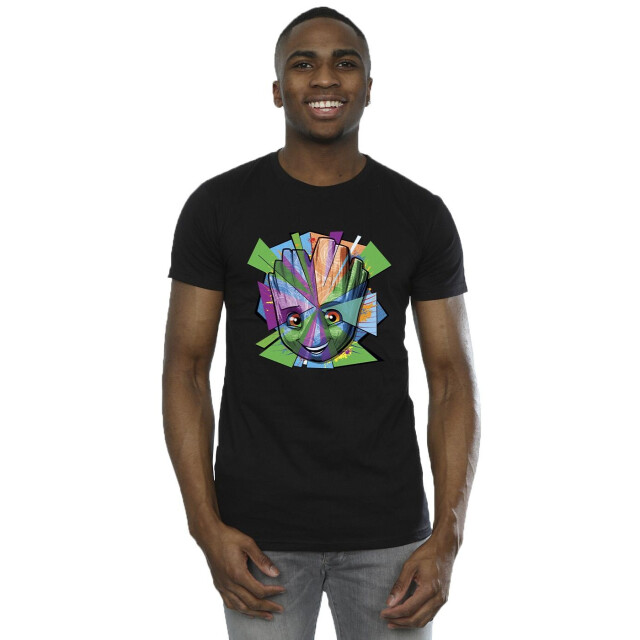 Li-cense Marvel heren guardians of the galaxy groot versplinterd t-shirt UTBI27841_black large