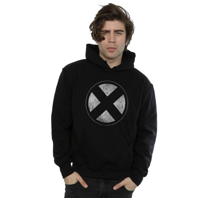Li-cense Marvel heren x-men distressed emblem hoodie UTBI2777_black large