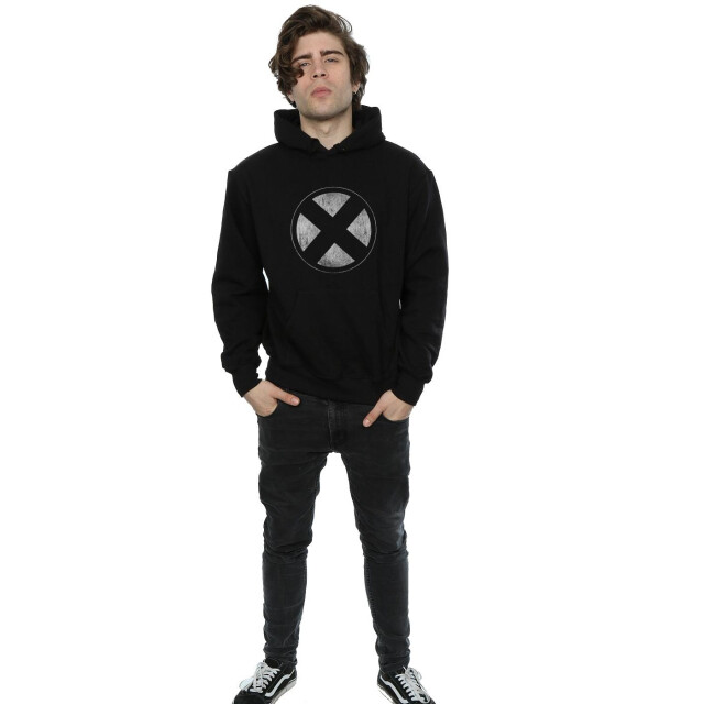 Li-cense Marvel heren x-men distressed emblem hoodie UTBI2777_black large