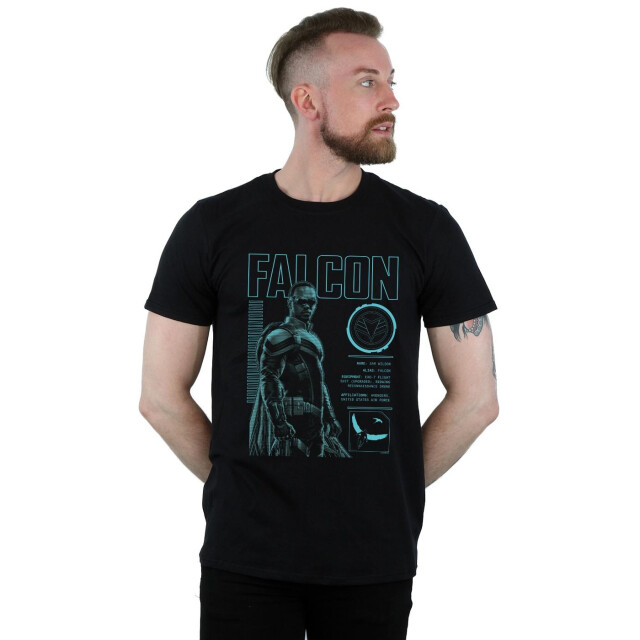 Li-cense Marvel heren the falcon and the winter soldier falcon bio t-shirt UTBI27592_black large
