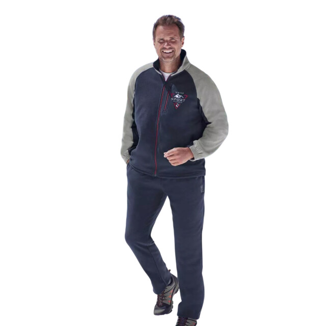 Atlas For Men Heren fleece trainingspak UTAF1762_navy large