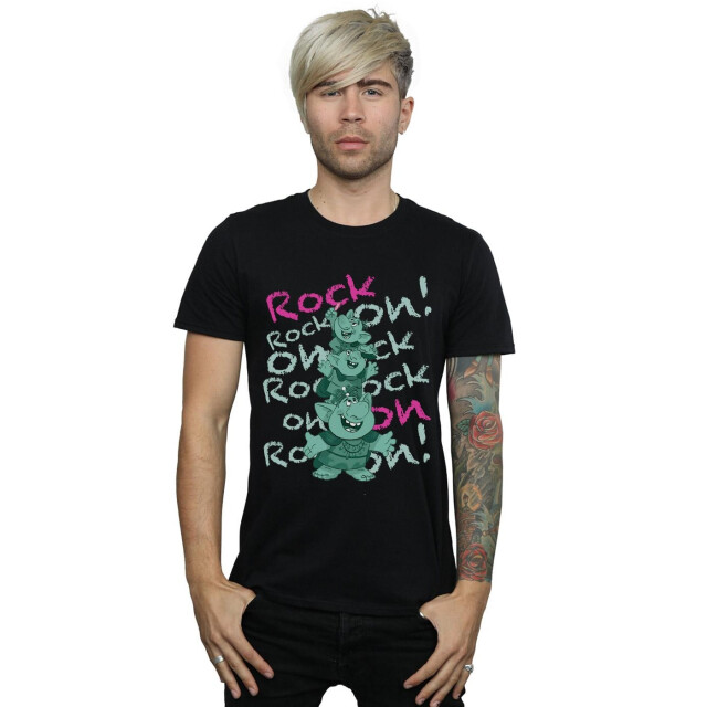 Li-cense Disney heren frozen trolls rock on t-shirt UTBI27371_black large