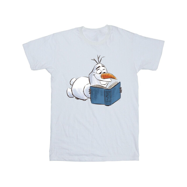 Li-cense Disney heren frozen olaf lezen t-shirt UTBI27190_white large