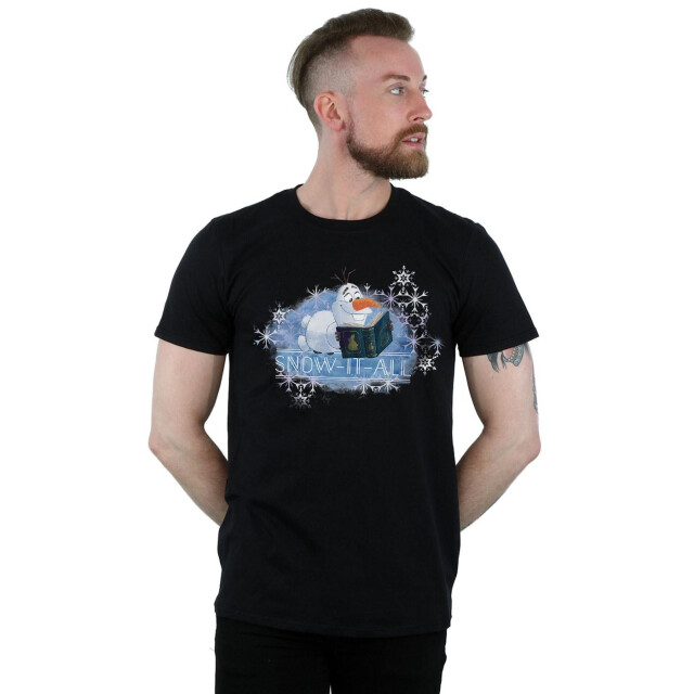 Li-cense Disney heren frozen 2 olaf snow it all t-shirt UTBI27064_black large