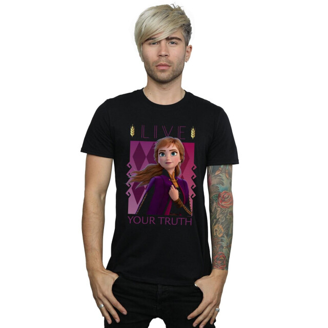 Li-cense Disney heren frozen 2 anna leef je waarheid t-shirt UTBI27087_black large