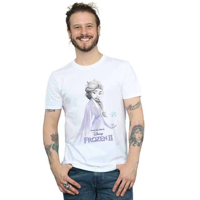 Li-cense Disney heren frozen 2 elsa eenheid sneeuwvlok t-shirt UTBI26987_white large
