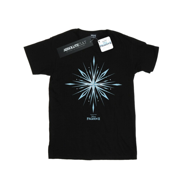 Li-cense Disney heren frozen 2 elsa handtekening sneeuwvlok t-shirt UTBI26814_black large