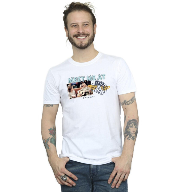 Li-cense Friends heren meet me at central perk t-shirt UTBI26744_white large