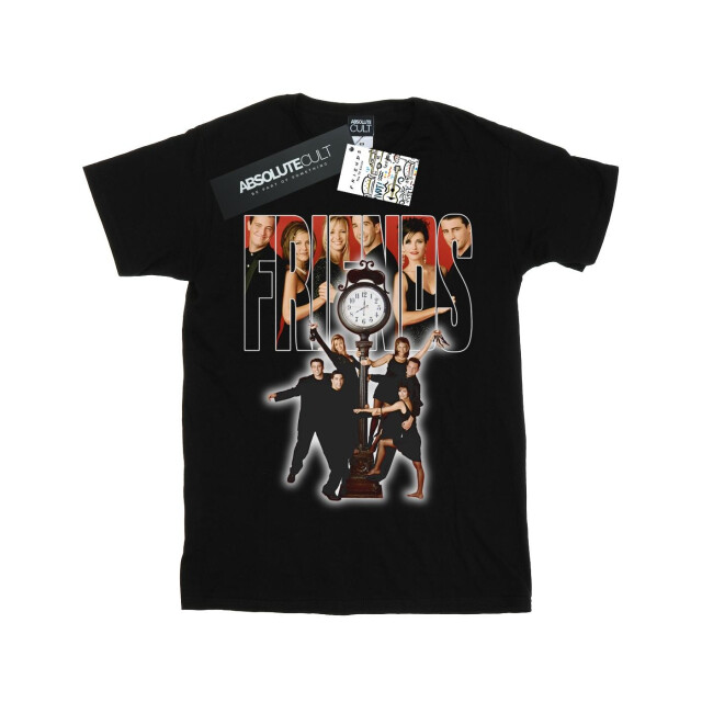 Li-cense Friends meisjes script hommage katoenen t-shirt UTBI19101_black large