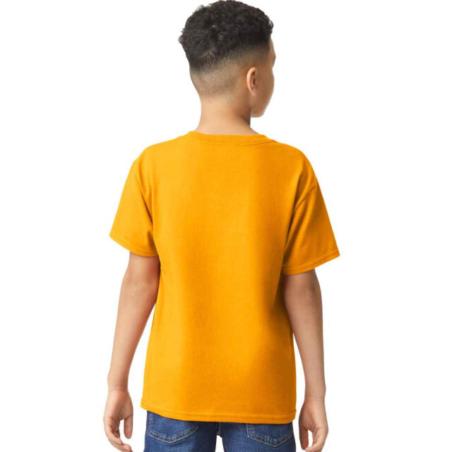 Gildan Kinder/kinder t-shirt van zwaar katoen UTLT2545_gold large