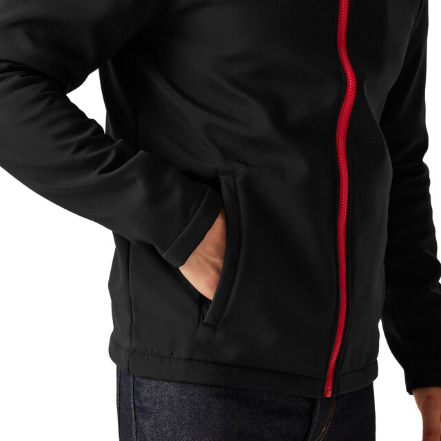 Regatta Heren ablaze printable soft shell jas UTFK2595_blackclassicred large