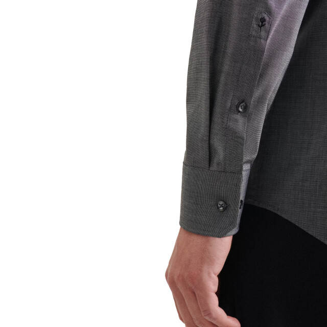 Seidensticker Heren 1/1 business kent kraag gevormd formeel overhemd UTFK2627_anthracite large