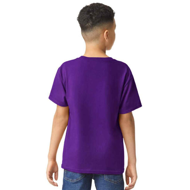 Gildan Kinder/kinder t-shirt van zwaar katoen UTLT2545_purple large