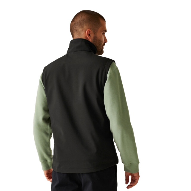Regatta Heren octagon ii bedrukbaar gilet UTFK2631_blackblack large