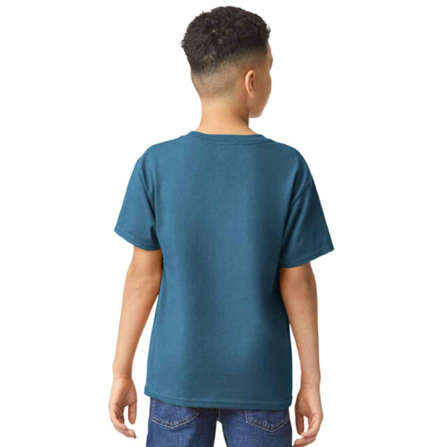 Gildan Kinder/kinder t-shirt van zwaar katoen UTLT2545_indigoblue large