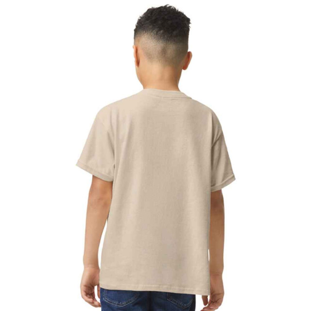 Gildan Kinder/kinder t-shirt van zwaar katoen UTLT2545_sand large