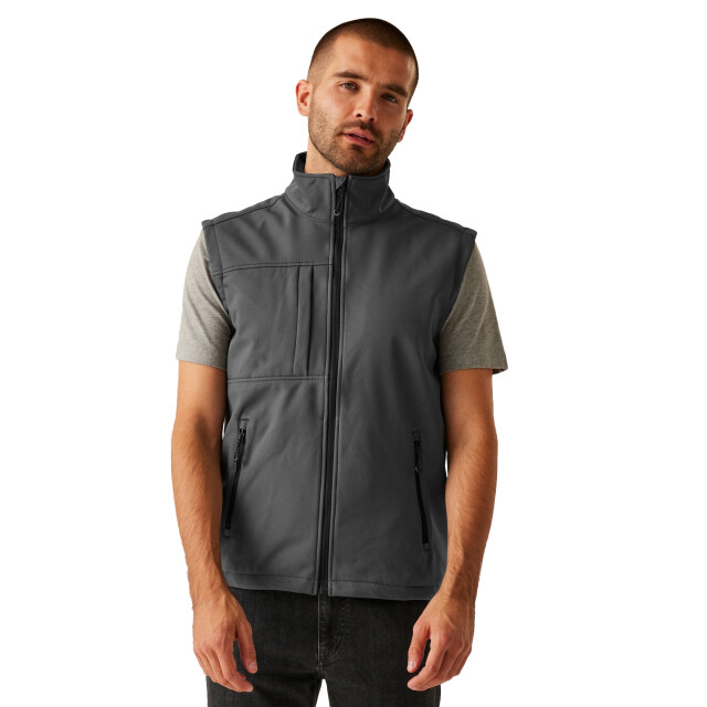 Regatta Heren octagon ii bedrukbaar gilet UTFK2631_sealgreyblack large