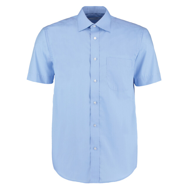 Kustom Kit Klassiek herenoverhemd met korte mouwen UTLT4127_lightblue large