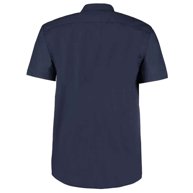 Kustom Kit Heren klassiek business shirt met korte mouwen UTLT4128_darknavy large
