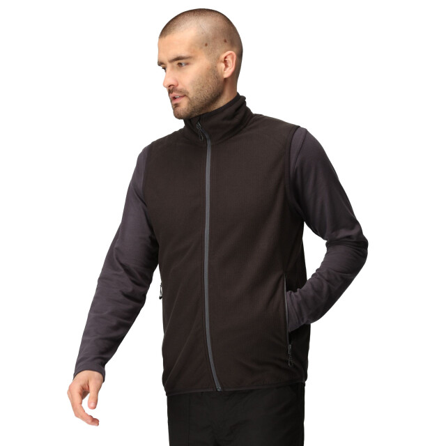 Regatta Unisex navigate fleece body warmer voor volwassenen UTLT5077_blacksealgrey large