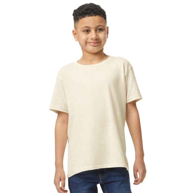 Gildan Kinder/kinder t-shirt van zwaar katoen UTLT2545_natural large
