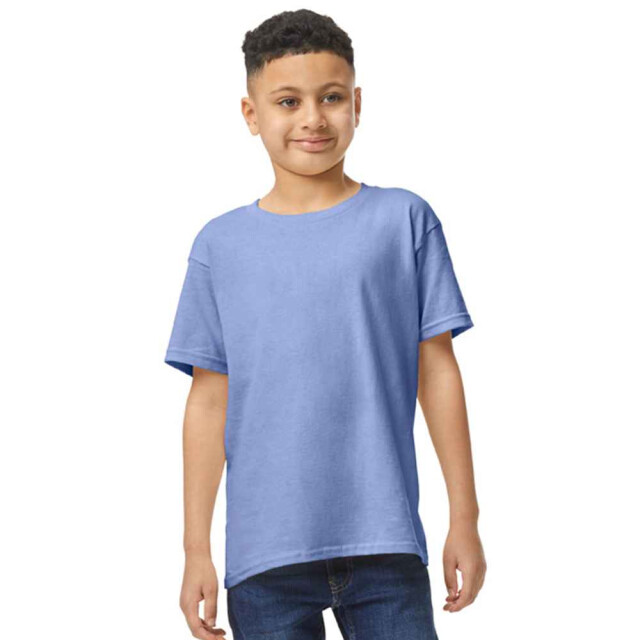 Gildan Kinder/kinder t-shirt van zwaar katoen UTLT2545_violet large