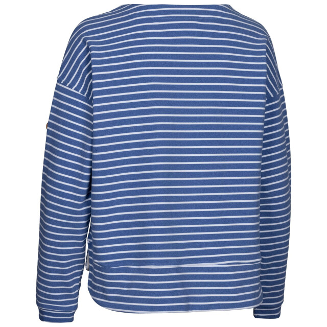 Trespass Dames soothing gestreept marl top UTTP6511_indigo large